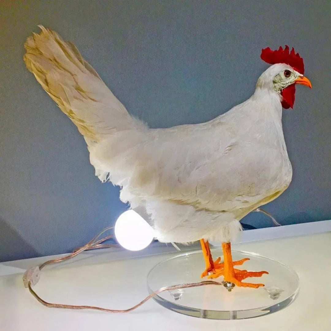 Lisslune | Farmhouse Chicken Table Lamp
