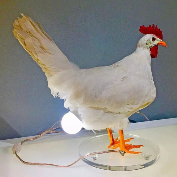 Lisslune | Farmhouse Chicken Table Lamp