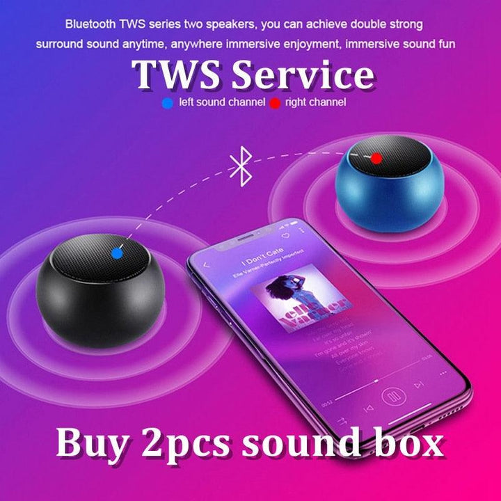 Lisslune | Portable Bluetooth Speaker: Portable sound experience with TWS functionality & camera control