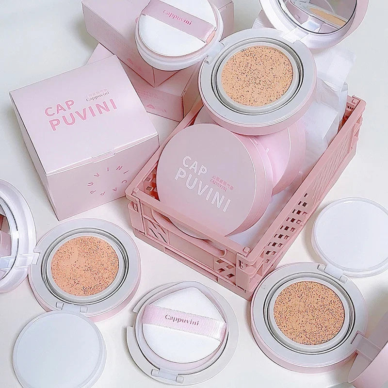 Rynx | Moisturizing Concealer Air Cushion CC Cream Naturally Waterproof Brightening Cushion Foundation High Coverage Makeup Base Cosmetics