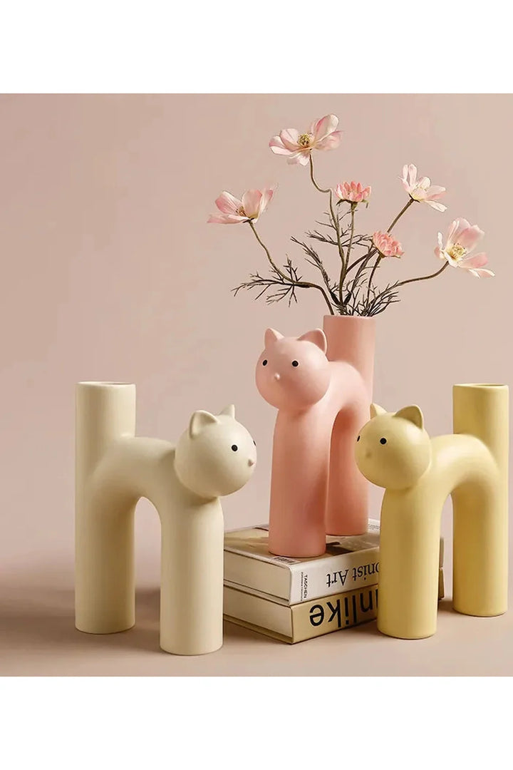 Lisslune | Cat head vase
