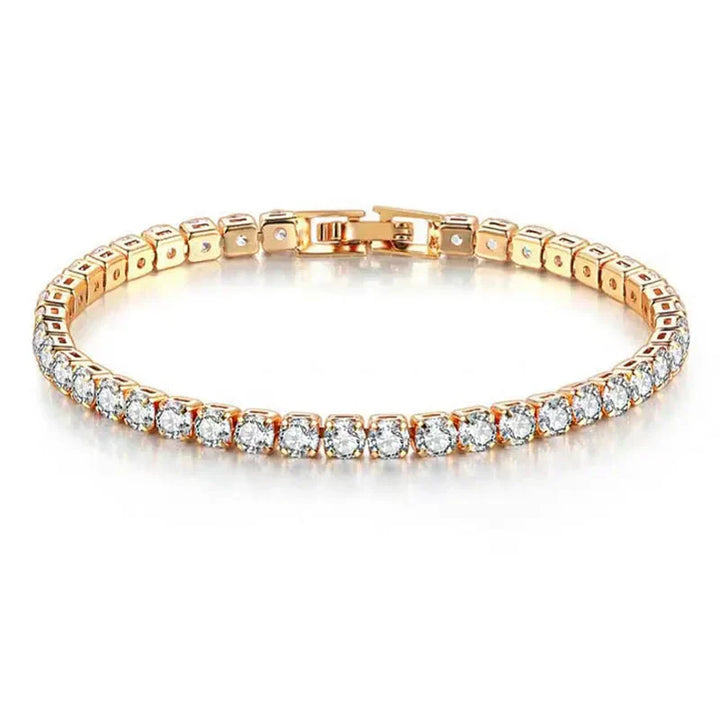 Lisslune | Tennis Bracelet – Shine with Attitude: Elegance in Sterling Silver and Hip-Hop Flair!