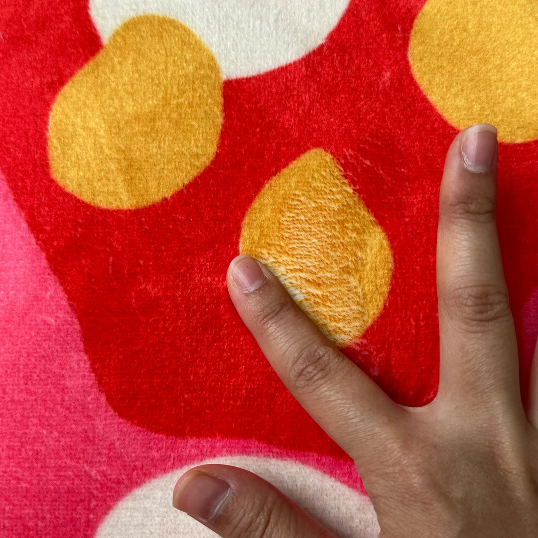 Rynx | Vegetable Tomato Customizable Rug Digital Printing Technology Simple Housewarming Gift Handmade Non-Slip Decorative Rug