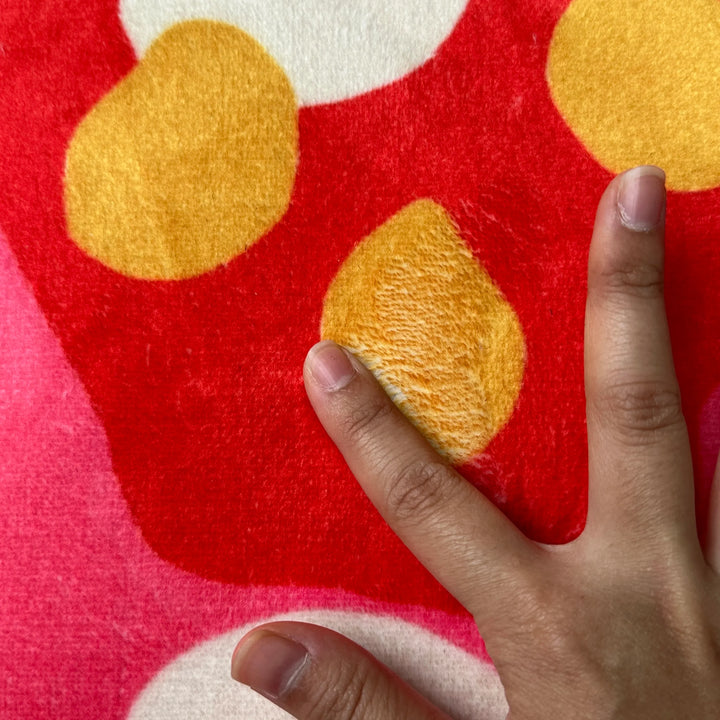 Rynx | Vegetable Tomato Customizable Rug Digital Printing Technology Simple Housewarming Gift Handmade Non-Slip Decorative Rug