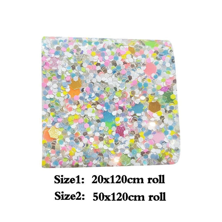 Lisslune | Sparkling sequin fabric roll for eye-catching DIY creations and accessories