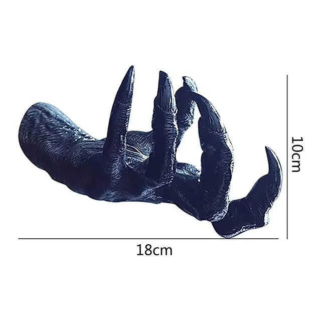 Rynx | Witch Hand Witch Decor Wall Hanging Statues Creative Wall Decoration Resin Aesthetic Art Sculpture Retro Wall Witch Hand Decoration