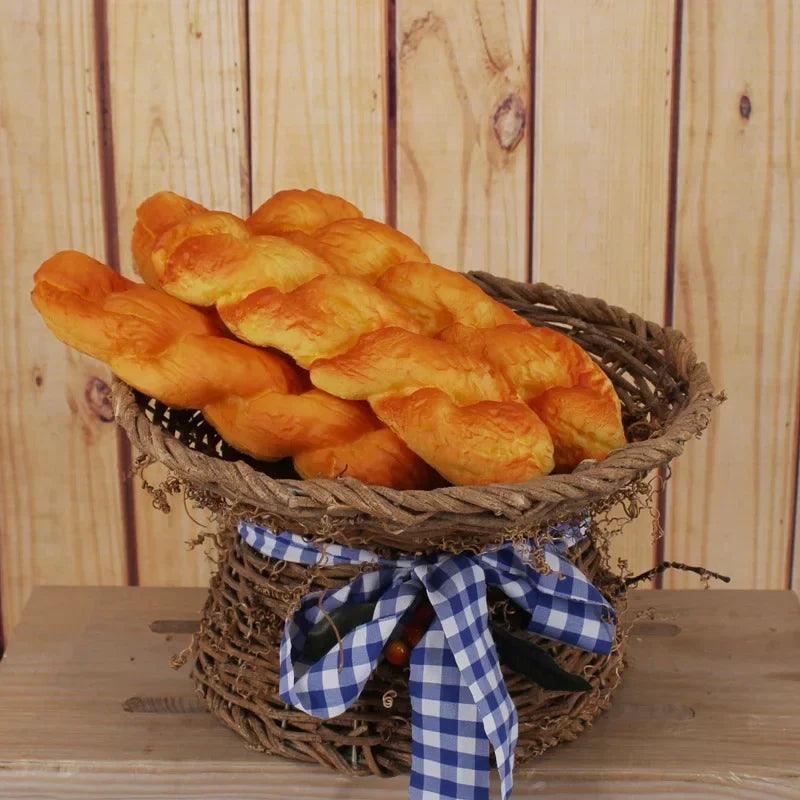 Lisslune | Synthetic Baguette Keychain and Decor for Home, Photography and Kitchen Display