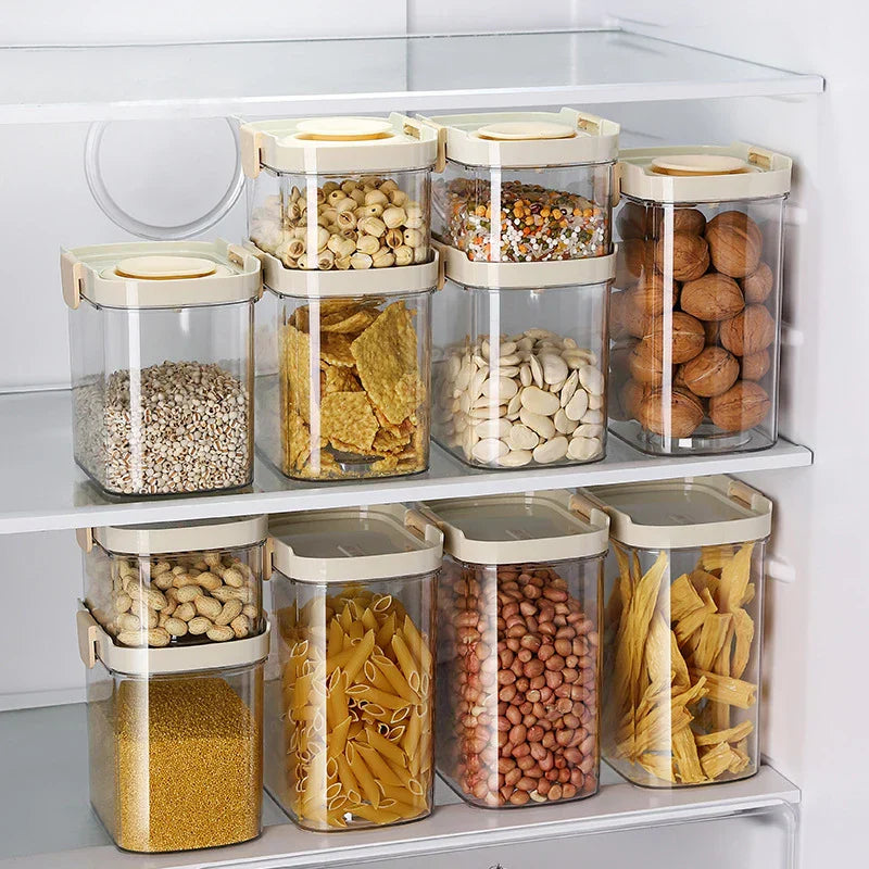 Lisslune | Stackable Transparent Snap-Lock Storage Box