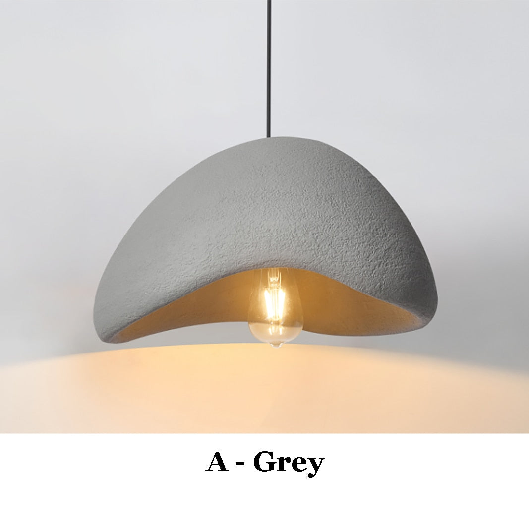 Lisslune | Japanese Wabi-Sabi Modern Minimalist Dining Room Chandelier Living Room & Bedroom Bar Hanging Decoration Lamp