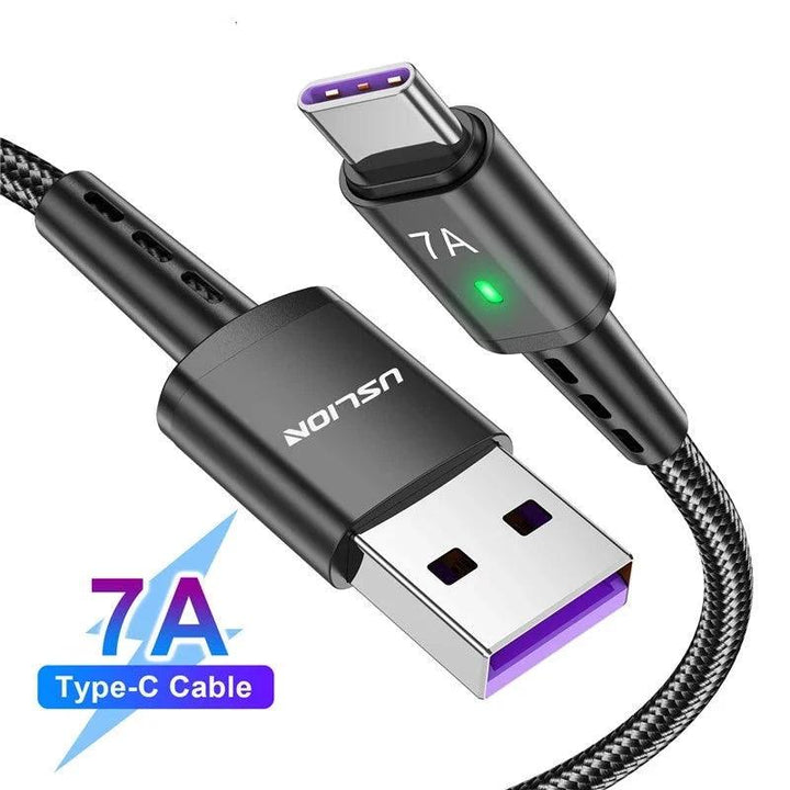 Lisslune | Ultra-fast USB C charging and data transfer cable for MacBook, Xiaomi, Samsung, Huawei - Reliable performance and compatibility