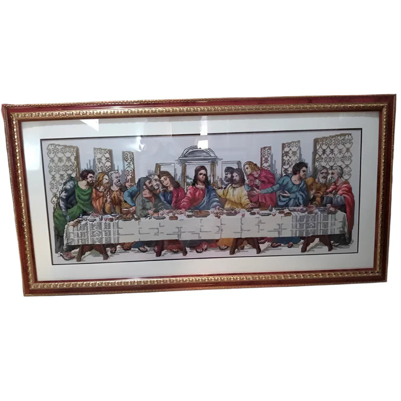 Lisslune | The Last Supper Cross-Stitch Craft Kit - Inspiring DIY Home Art Project