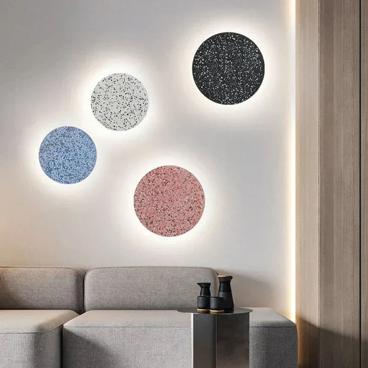 Lisslune | ConcreteAura - Modern Concrete Wall Light