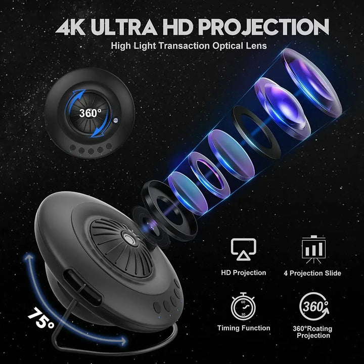 Lisslune | Star Explorer UFO LED Galaxy Projector
