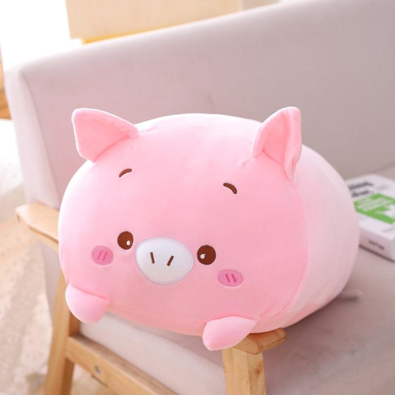 Lisslune | Cuddly Cartoon Animal Companion Pillow - Plush Cuddly Friends