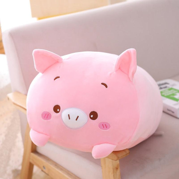 Lisslune | Cuddly Cartoon Animal Companion Pillow - Plush Cuddly Friends
