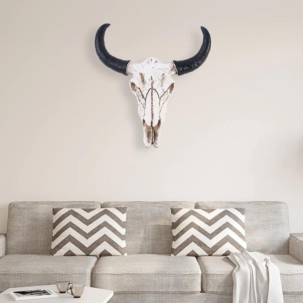 Lisslune | HornAura - Longhorn Skull for Your Interior