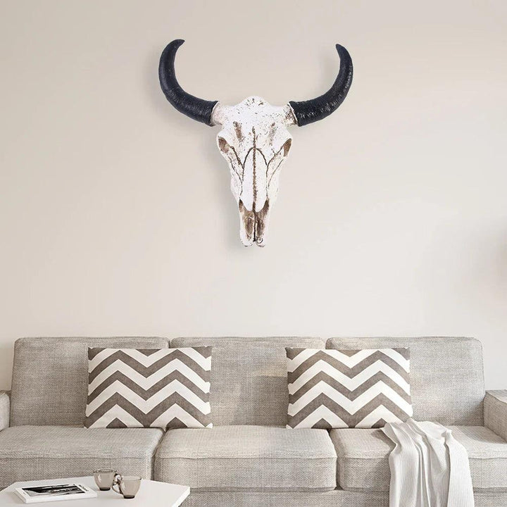 Lisslune | HornAura - Longhorn Skull for Your Interior