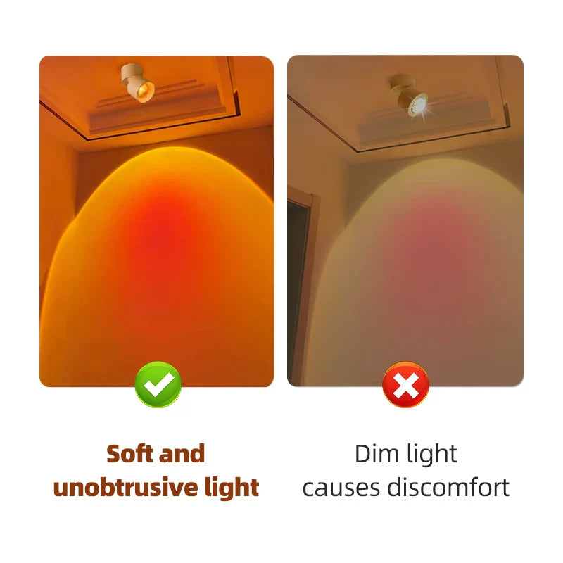 Lisslune | LED Sunset Atmosphere Wall Spotlight