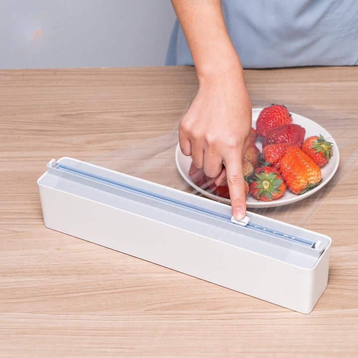 Lisslune | Wall-Mounted Adjustable Plastic Wrap Dispenser