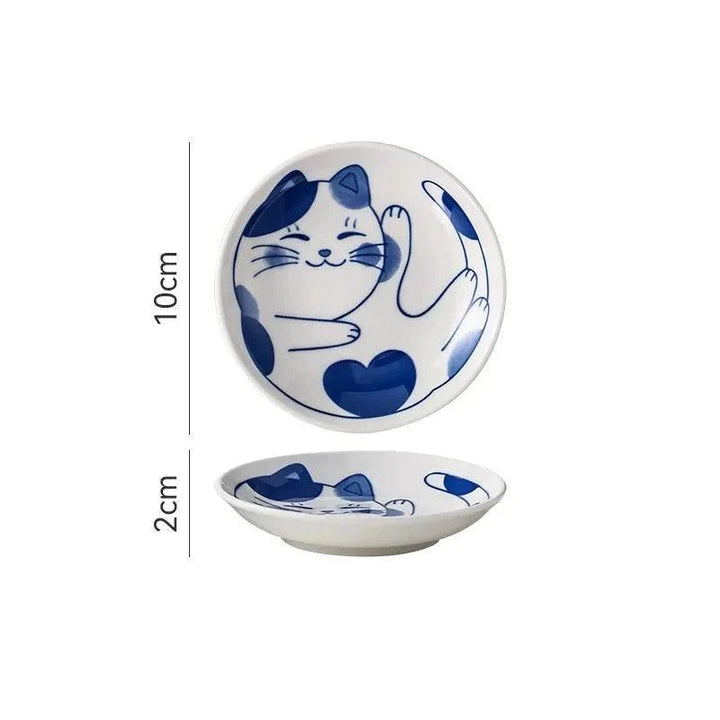 Lisslune | Playful Japanese Cat Ceramic Bowl Collection - Elevate Your Food with Quirky Enjoyment