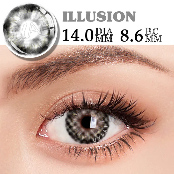 Rynx | 1 Pair of Color Contact Lenses for Naturally Beautiful Pupil Color Lenses Cosmetics Blue Eyes Contact Lenses Fast Delivery