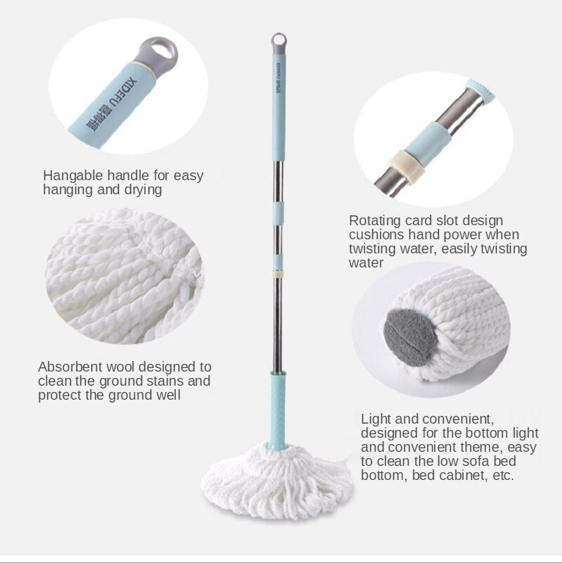 Lisslune | Effortless Cleaning Magic Self-Wringing Mop