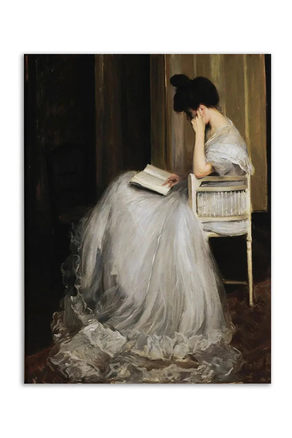 Lisslune | Lady Canvas Poster
