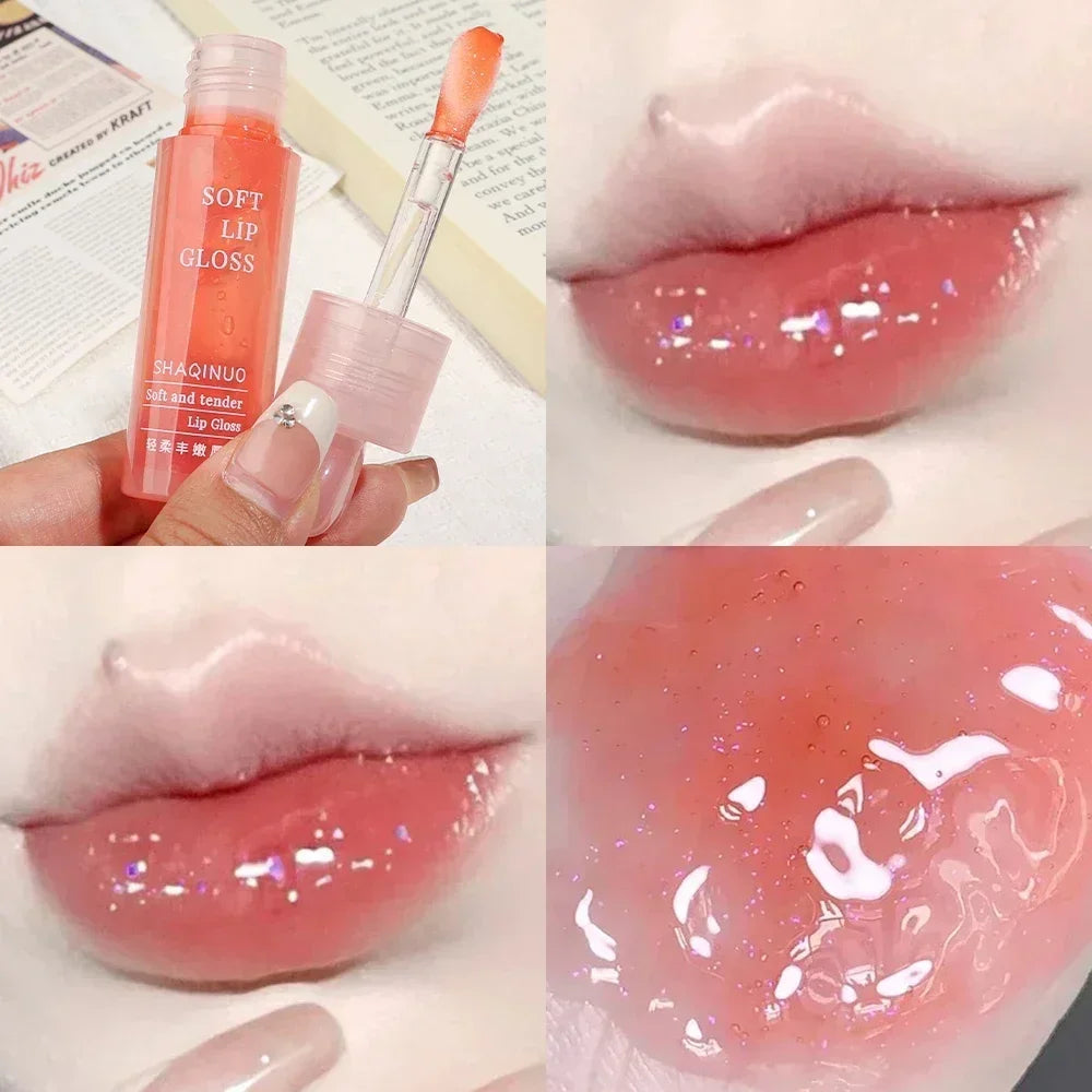 Rynx | Moisturizing Mirror Lip Gloss Liquid Lipstick Waterproof Sexy Glitter Lip Oil Lipsticks Women Makeup Lip Lacquer Korean Cosmetics