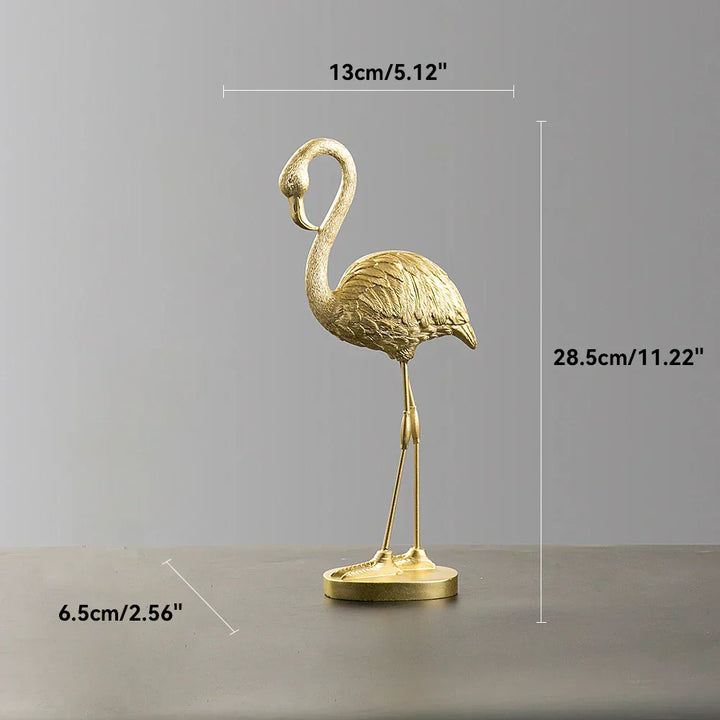 Lisslune | Flamora decorative flamingo figure – elegance and unique character for your home