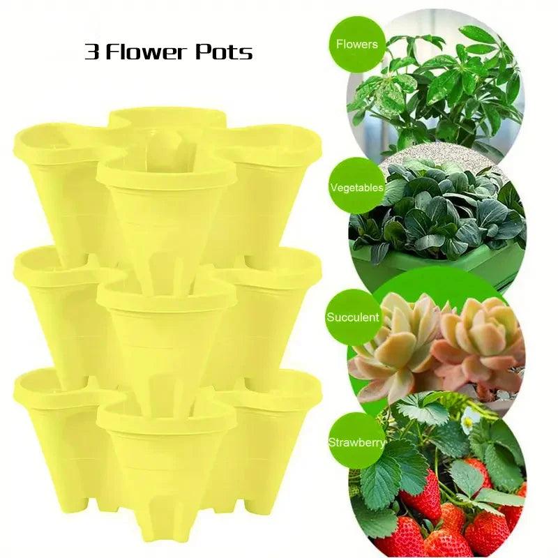 Lisslune | Space-saving vertical herb tower with mobile roll function
