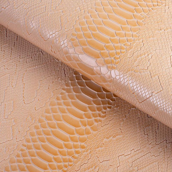 Lisslune | Serpent-themed Synthetic Leather Bag Craft Set - Essential DIY Supplies