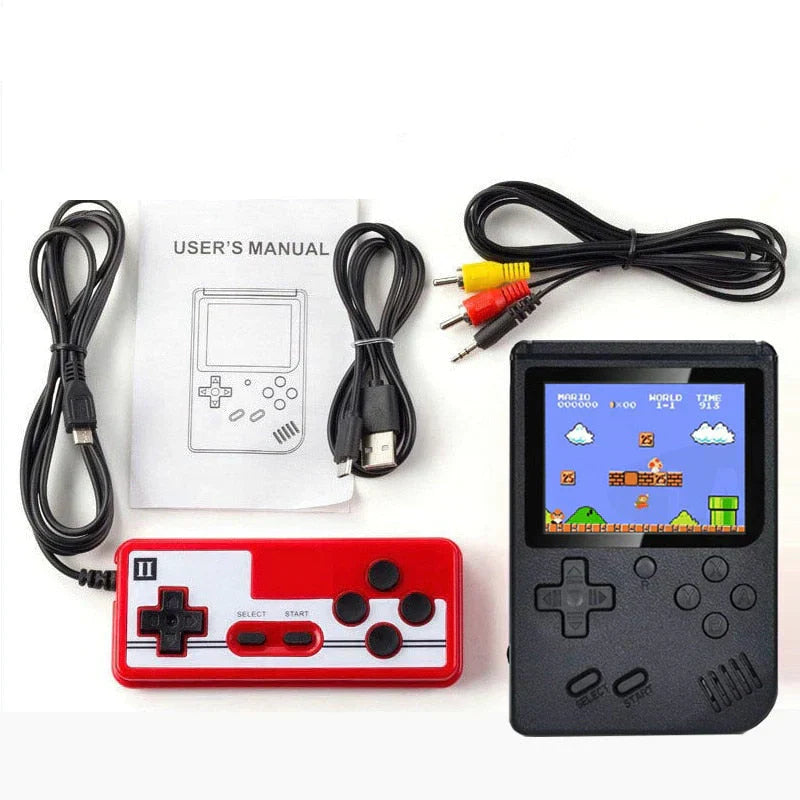 Lisslune | Ultimate 400-in-1 Retro Gaming Console – Classic Portable Handheld Game Player with TV Output