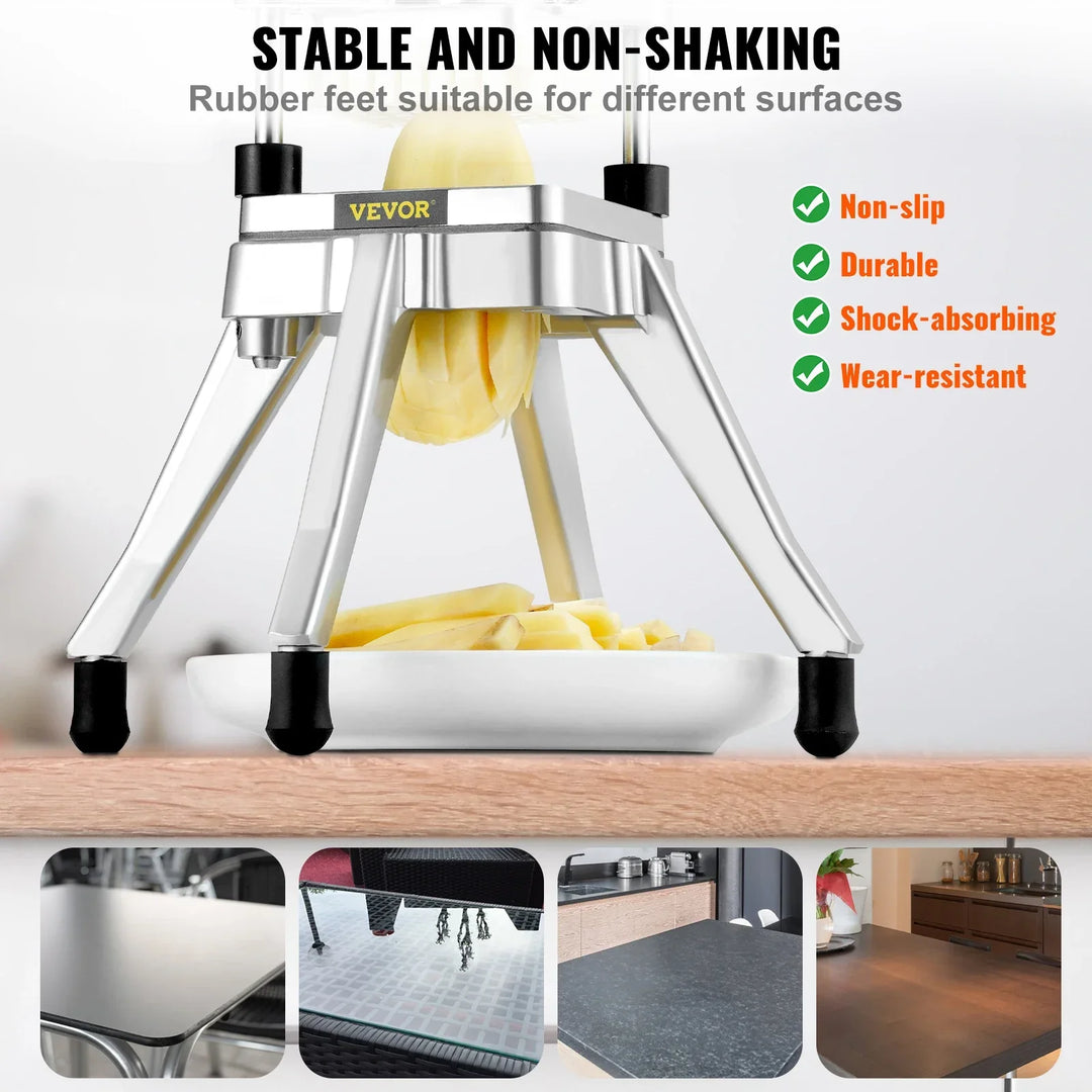 Lisslune | Manual Slicing Stainless Steel Commercial Vegetable Slicer