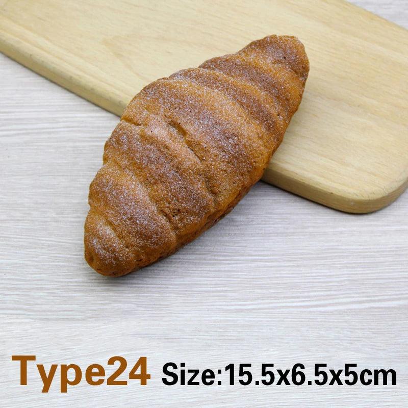 Lisslune | Elegant Artificial French Baguette Home Decoration for Kitchen and Display