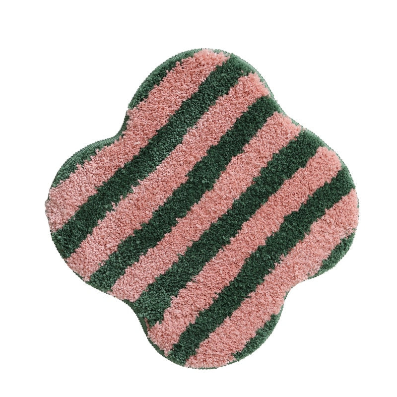 Lisslune | Quilted striped chair cushion