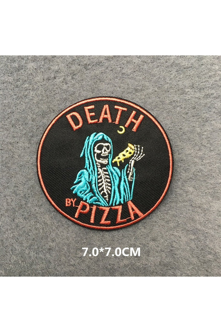 Lisslune | Punk embroidered patch set