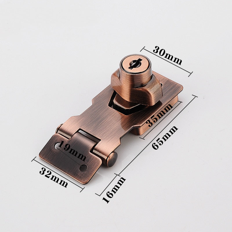 Lisslune | Cabinet Secure Stainless Steel Heavy Duty Drawer Lock