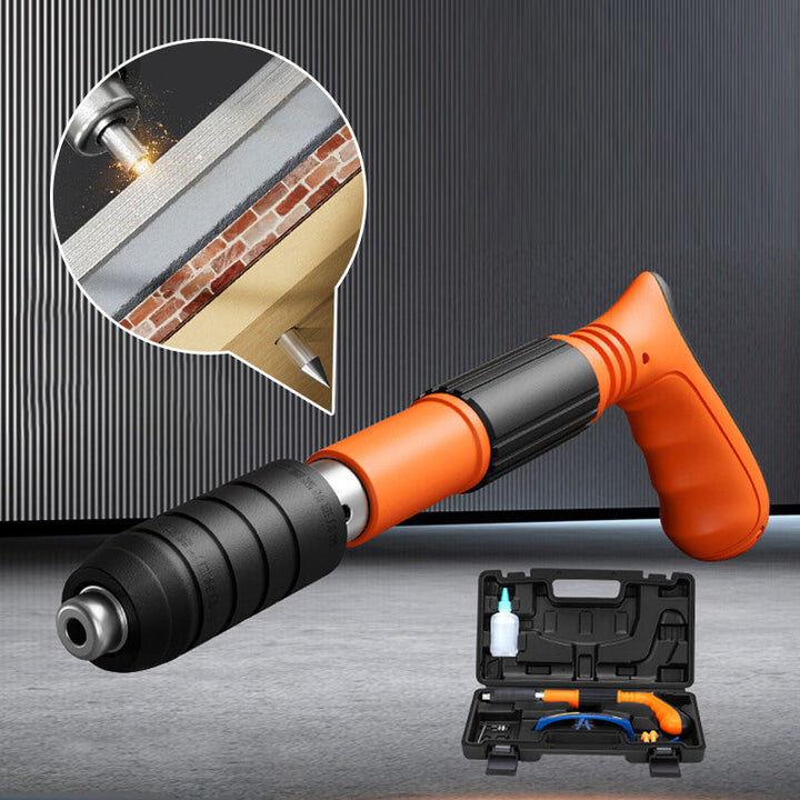 Lisslune | PowerShot Concrete Nail Gun | Precise and Efficient Nailing for Concrete and Steel