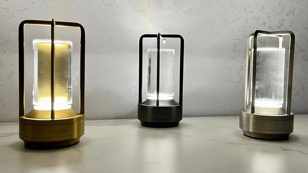 Lisslune | – Portable Wireless LED Lantern with Charging Station