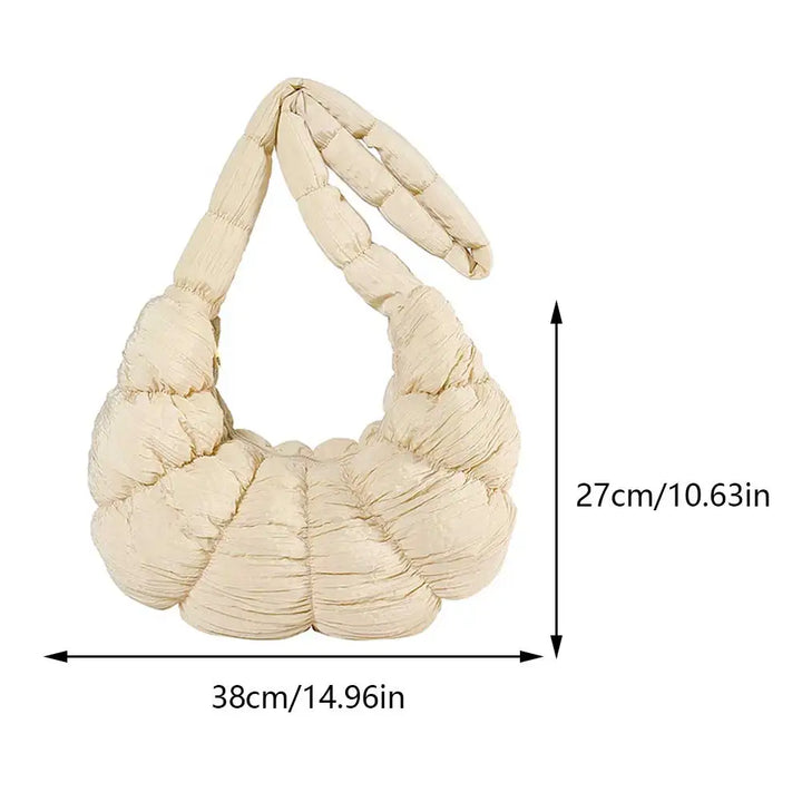 Lisslune | Puff Croissant Shoulder Bag