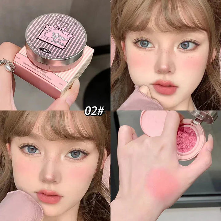 Rynx | Sweet liquid rouge air cushion nude natural face brightening apricot peach tone blush shading rouge rubor Korean makeup cosmetics