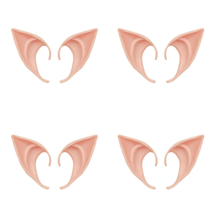 Rynx | Halloween Cosplay Latex Fairy Angel Elf Ears Masquerade Party Costumes Halloween Party Decoration Accessories Photo Props Children's Gift