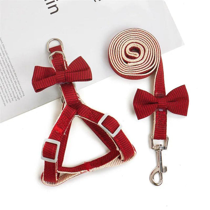 Lisslune | Beautiful, star-shaped adjustable harness and leash set for small pets