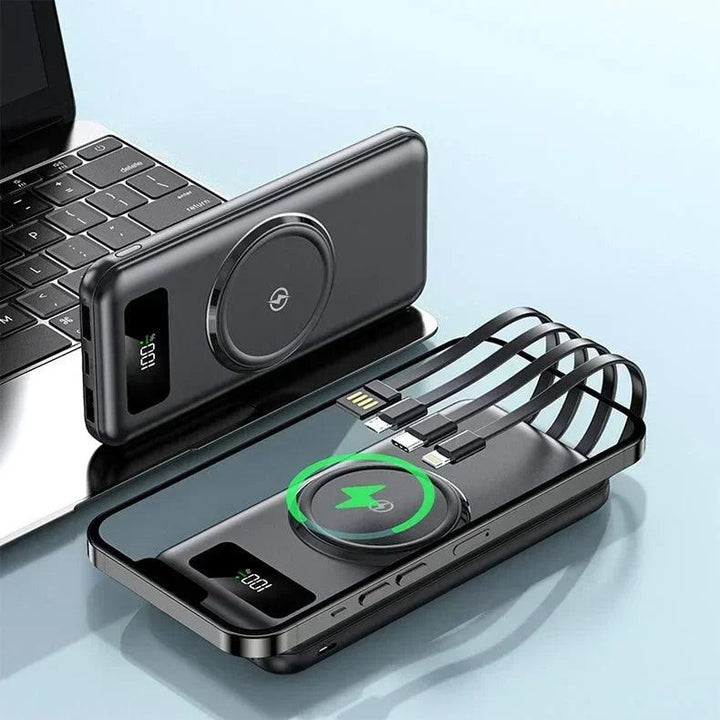 Lisslune | Ultra-High Capacity 200000 mAh Wireless Charger with Fast Charging and LED Display - Your Ultimate Power Companion