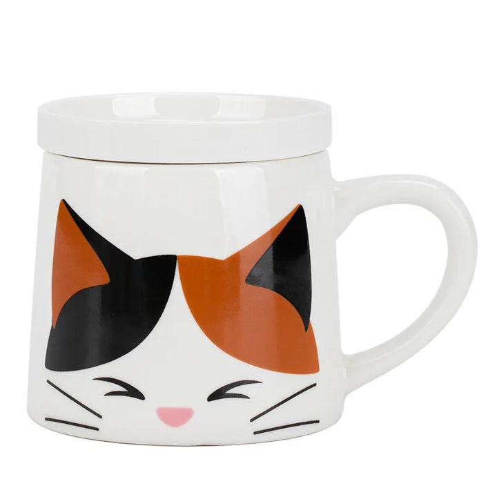 Lisslune | Yawning Cat Coffee Mug