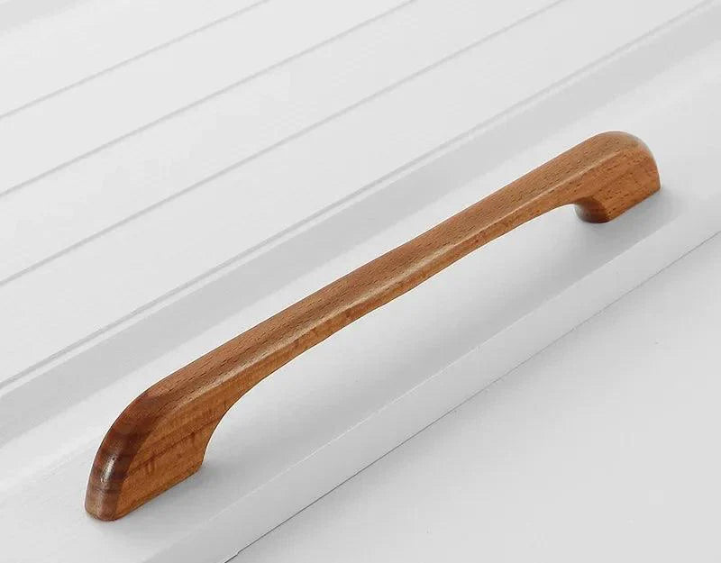 Lisslune | Chic Wooden Cabinet Knobs - Distinctive Walnut & Beech Drawer Handles for Elegant Home Interiors