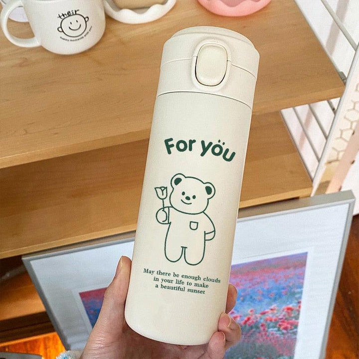 Lisslune | Korean-inspired 450ml stainless steel travel thermos