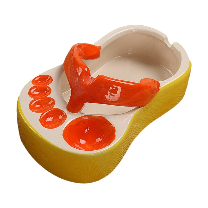 Lisslune | Ceramic Flip Flop Food Serving Bowl