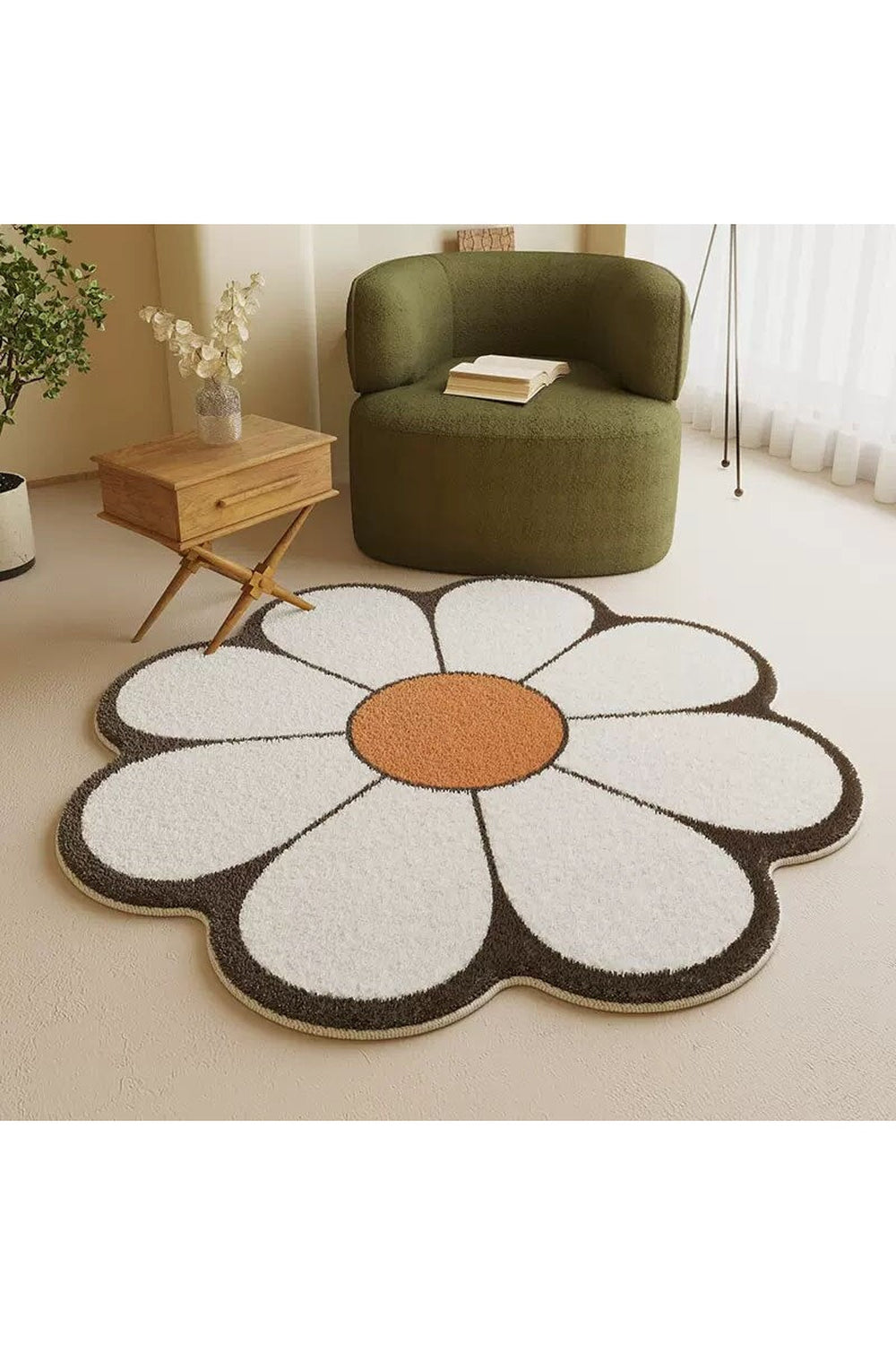 Lisslune | Floral Decor Rug