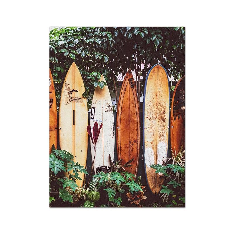 Lisslune | Tropical Waves Coast Canvas Art Collection - Ocean Escape Series